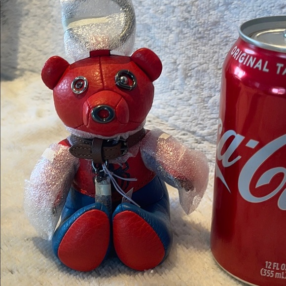 Coach Marvel Spider-Man Collectible Bear Bag Charm - Picture 6 of 6